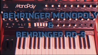 BEHRINGER MONOPOLY amp RD9 [upl. by Aiz648]