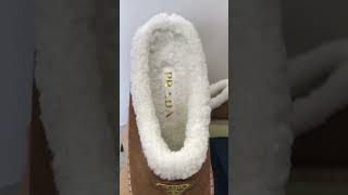 Prada Evolve Genuine Shearling Clog Women [upl. by Oliviero]