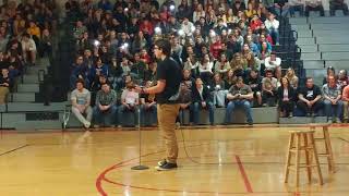 Ed Sheeran cover by Peyton Littleton quotPerfectquot High school talent show 2018 1st place [upl. by Alisha]