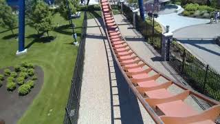 Cedar Point Valravn Front Seat POV [upl. by Marilla]