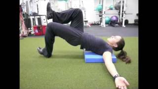 Glute Muscle Activation exercise  Hip Bridge [upl. by Llerud291]