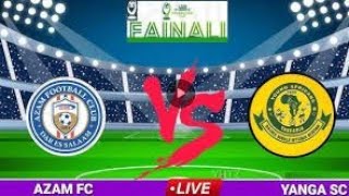 LIVE YANGA VS AZAM FC [upl. by Nelon237]