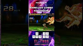 NAMELESS 100  KOF2002UM Teclado nameless kyo kof snk kof2002 combo keyboard arcade [upl. by Annaxor]