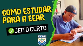 COMO ESTUDAR PARA A EEAR  Estratégia Certa para ter Resultado [upl. by Grimbly]