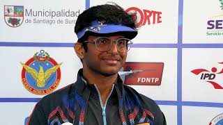 Interview Parth Rakesh MANE IND  Gold Medal 10m Air Rifle Men Junior  LimaPER  ISSF JWCHS24 [upl. by Helene542]