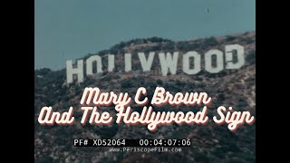 DORY PREVIN’S quotMARY C BROWN AND THE HOLLYWOOD SIGNquot 1972 MUSIC VIDEO XD52064 [upl. by Oratnek675]