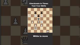 Checkmate in Just 3 Moves” chessgames endgametactics chess greates chessproblems [upl. by Lightman597]