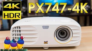 Viewsonic PX7474K Review  The Lowest Priced 4K Projector [upl. by Lombardi983]