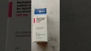 Solumedrol 500 mg injection [upl. by Michel]