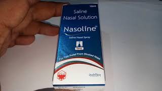 Nasoline Saline Nasal Spray Full Review [upl. by Ik]