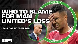 Casemiro to blame for Man Uniteds loss to Liverpool 👀 Why is everyone jumping on him  ESPN FC [upl. by Nysila]