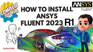 Install Ansys fluent Student version 2023 R1 Complete step by step guide [upl. by Erlene]