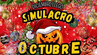 🎄🎉 ¡SIMULACRO DECEMBRINO 🎄🎆🎇  DESDE OCTUBRE SE SIENTE QUE VIENE DICIEMBRE 🎄 🎆 🎃 [upl. by Thevenot]