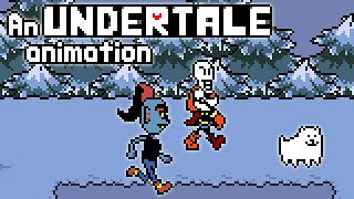 MEDDLING CANINE Undertale Animation [upl. by Rozalie]