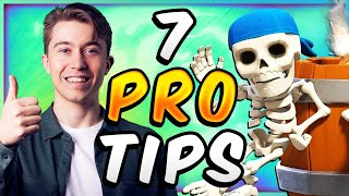 7 Tips ONLY Professional Players Know — Clash Royale December 2023 [upl. by Smaoht]