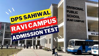 Ravi Campus DPS Sahiwal Admission Test February 11 2023 [upl. by Ange813]