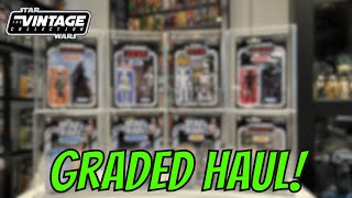 Star Wars The Vintage Collection Graded Haul  UKG Delivery [upl. by Rovelli]