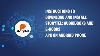 Instructions to download and install Storytel Audiobooks and Ebooks APK on android phone [upl. by Weylin]