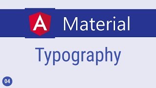 Angular Material Tutorial  4  Typography [upl. by Bergquist243]