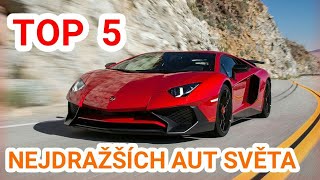 TOP 5  NEJDRAŽŠÍCH AUT SVĚTA 💎 [upl. by Tooley603]