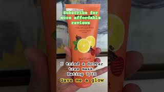 Dollar tree product review ✨😊 Freeman Peel of Mask 🌼🛒 [upl. by Adnohrahs]