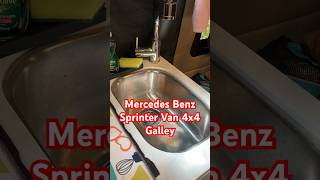 Mercedes Sprinter Van Galley campervan tiffin vanlife [upl. by Island]