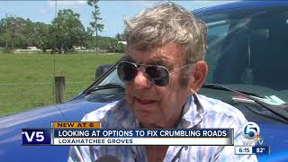 Loxahatchee residents still dealing with standing water [upl. by Frerichs]