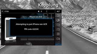 ZENEC Tutorial ZE3756ZN956 Bluetooth Verbindung mit IOS [upl. by Hazaki]