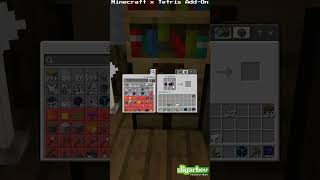 Crafting the Tetrimino Generator  MINECRAFT X TETRIS ADDON [upl. by Nanni]