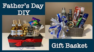 Father’s Day Gift Ideas  DIY Gift Baskets  Cricut Project Gift ideas for him [upl. by Hesther]