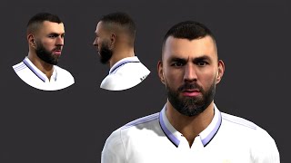 PES 2013 Karim Benzema Face Update 2023 Best Patch [upl. by Caitlin]