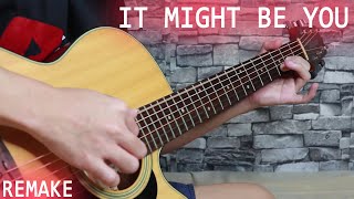 It Might Be You  Stephen Bishop Fingerstyle Guitar Cover REMAKE [upl. by Nicodemus841]