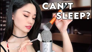 ASMR Sleep for The Sleepless  Microphone Brushing [upl. by Alemac]