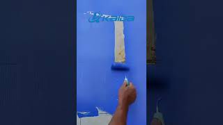 Floor Paint Demonstration Video epoxy [upl. by Ihcas]