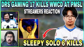 DRS Gaming 4v4 Fights at PMSL 2024  Streamers Reaction  Clash with kvn [upl. by Emmeline]