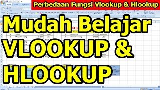 Mudah Belajar Vlookup dan Hlookup [upl. by Laaspere]