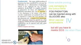 Pharmacology 413 f AntiEpileptics Phenytoin Sodium FosPhenytoin DiPhenyl Hydantoin Epilepsy [upl. by Eldnar585]