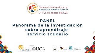 PANEL Overview of research on servicelearning [upl. by Adialeda]