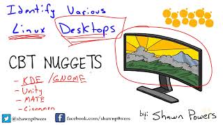 CBT Nugget Linux Server Administration  77 Identifying Various Linux Desktops and GUIs [upl. by Helman]