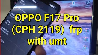 OPPO F17 Pro CPH 2119 frp with umt [upl. by Barney398]