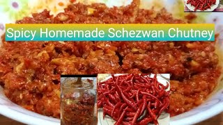 Schezwan sauce recipe  schezwan chutney recipe  how to make schezwan sauce [upl. by Derron]