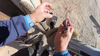 How to Replace the Dropper Post on Canyon Lux Trail CF 6 Fox Transfer SL mtb maintenance DIY [upl. by Nala]