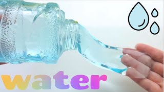 Water Slime ASMR  Satisfying Jiggly Water Slime [upl. by Keele]