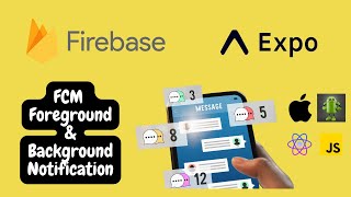 Push Notification Using Firebase Cloud Messaging And React Native amp Expo  Project And Tutorial  JS [upl. by Jimmy]