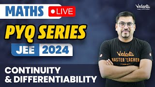 Continuity amp Differentiability Class 12 PYQs  Class 12 Maths  JEE 2024  Harsh Sir VedantuMath [upl. by Lebam]