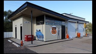 Saving Route 66 History  quotPhillips 66quot Gas Station Restoration  Tucumcari NM [upl. by Ahern]