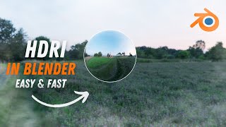 How to Add HDRI in Blender All Versions [upl. by Donavon]