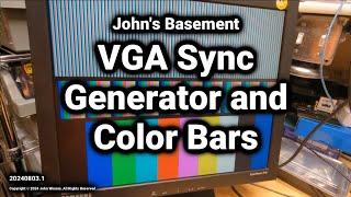 VGA Sync Generator and Color Bars in Verilog [upl. by Tacy]