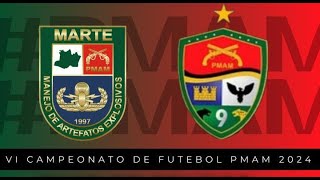 VI Campeonato da PMAM 2024 Fase de grupos Marte FC 🆚️ 9°BPM 🏟 Sesi Clube do Trabalhador [upl. by Rora]