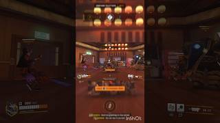 Short Hanzo and Kiriko Interaction overwatch2 overwatchgameplay hanzo kiriko ow2 [upl. by Limhaj]